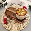1pcs Wooden Tea Tray Cloud-Shaped Fruit Dessert Candy Coffee Plate Home Decoration Bread Snacks Cakes Tableware Kitchen Supplies