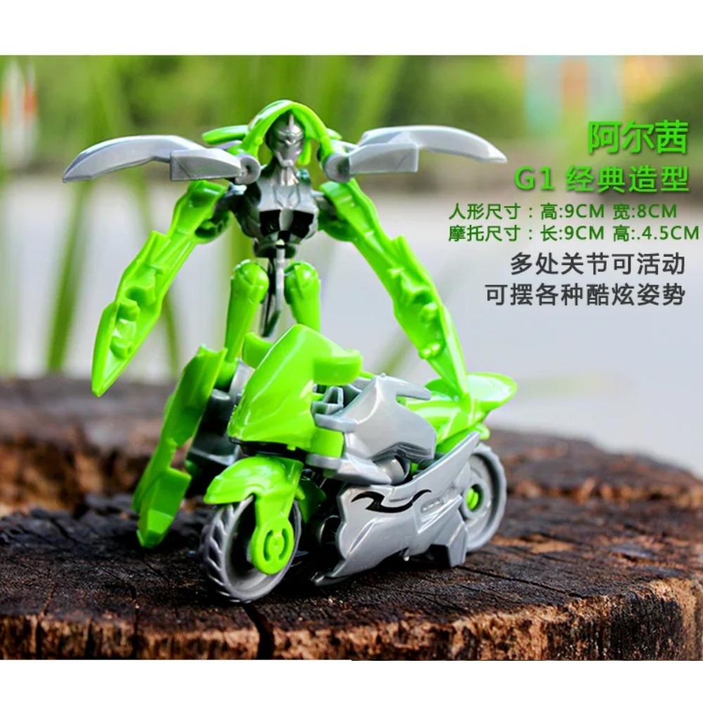 Трансформация Деформация Робот Желтая Машина Совместимая Модель Строительство Детский Блок Хобби Модель Машины Раннее Образование Детская Игрушка