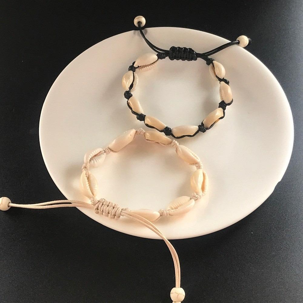 Hand Woven Beach Ankle Chains Starfish Ankle  Accessories Fashion Shell Shaped Anklets  Man