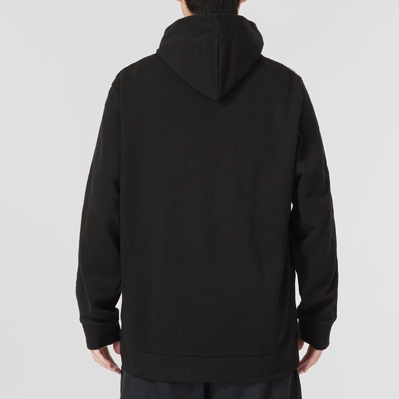 Puma FW22 Куртка с капюшоном на молнии с логотипом и принтом, унисекс, черная 539532-01