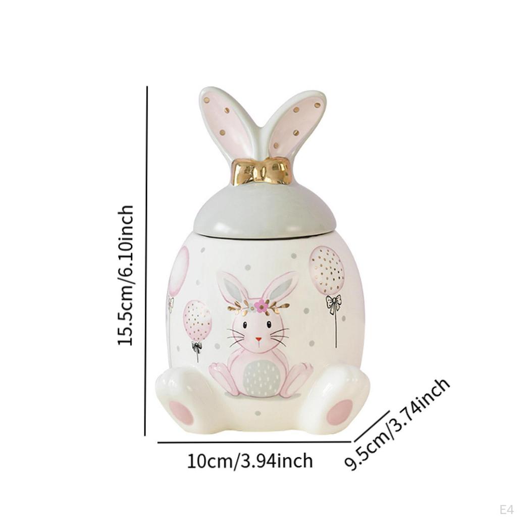 Ceramic Cookie Jar Candy Pantry Organization Portable Nuts Canister for Spice Storing