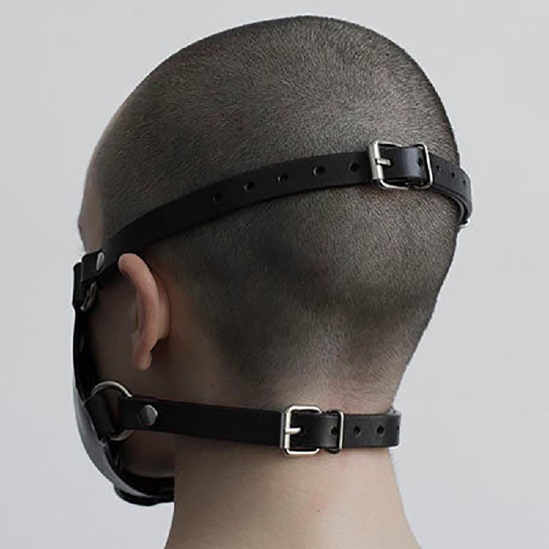 PU Leather Punk Halloween SM Role-Playing Mask