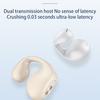 Wireless Earphone IPX7 Connection Noise Reduction Waterproof Rapid Touch Control Ear Clip Type