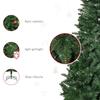 180cm Folding Artificial Christmas Tree with Removable Base - Green