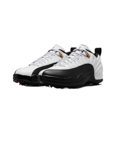 Nike Air XII 12 Low G Golf Такси Белый Черный Золотой Мужской DH4120-100