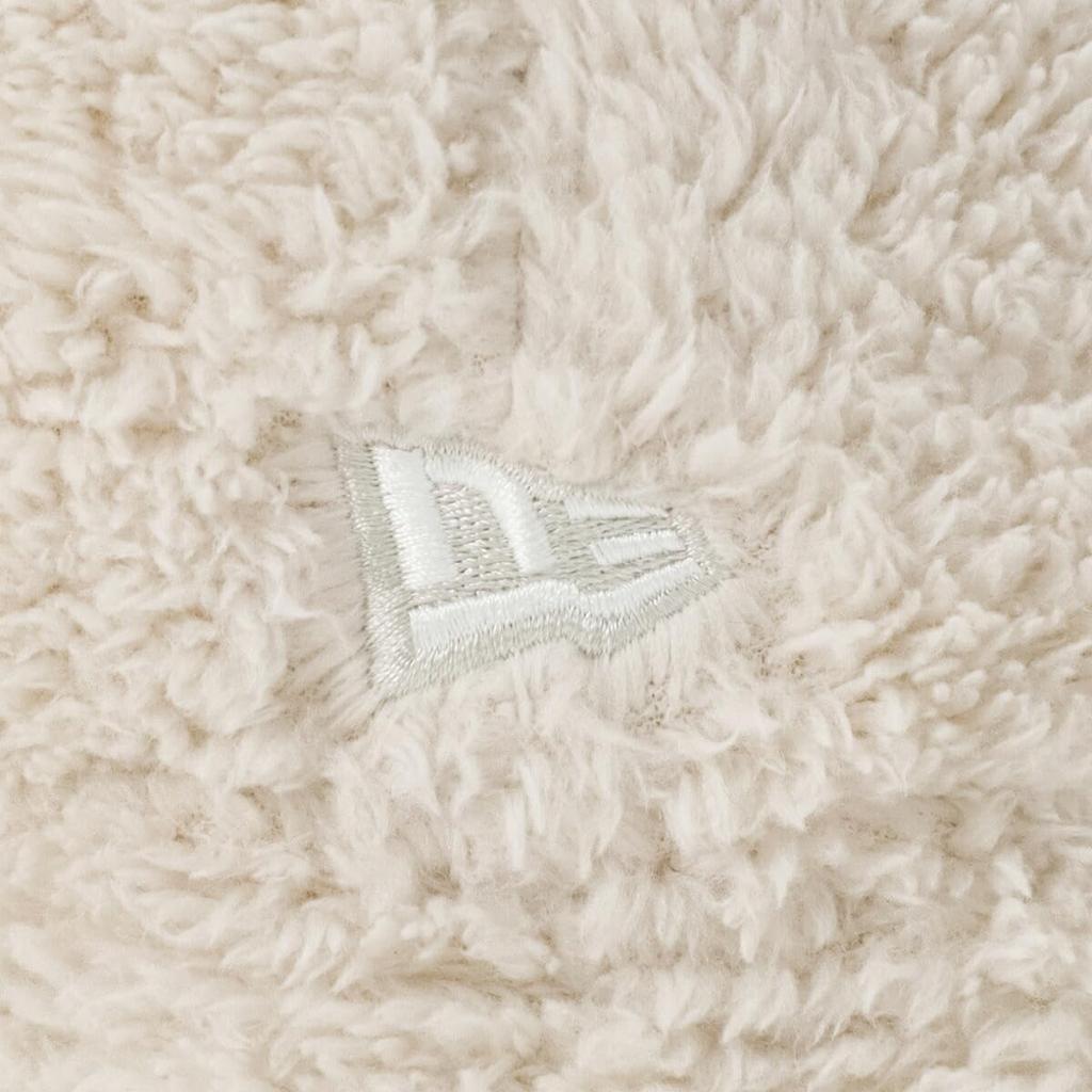 [New Era] Hat Bucket Mink Fleece Boa Light Beige ML BUCKET01 MINK FLEECE SOLID BGE