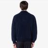 Lacoste Мужская флисовая куртка с широким ребристым воротником [темно-синий]