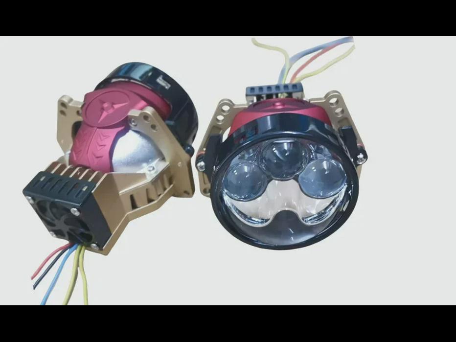 Комплект для переоборудования линзовой фары Tri-Light Laser LED H7H4