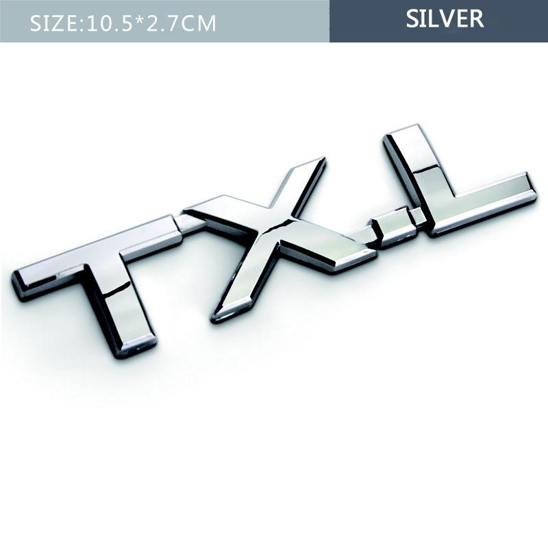 Модифицированные буквы V6 V8 5,7 4WD AWD VXR VXL TXL Limited металлическая автомобильная наклейка подходит для всех автомобилей