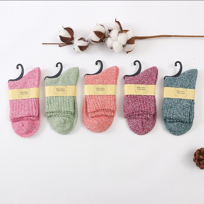 10 пар осенне-зимних женских однотонных носков из смешанного хлопка в корейском стиле, модные дышащие повседневные спортивные носки средней длины