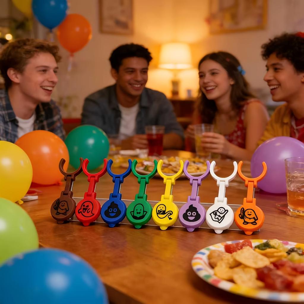 5pcs 3D Printed Beer Bottle Cap Markers PLA Plastic Cartoon Drinks Identifier Caps For Family Gathering Bar