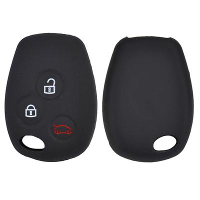 Силиконовый чехол для ключа Renault Clio Scenic Megane Duster Sandero Captur Twingo Modus Fluence 3 кнопки протектор пульта дистанционного управления