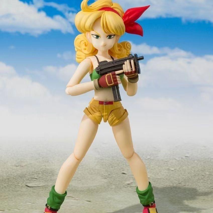 13СМ Фигурка Dragon Ball z Аниме Бульма SHF Чичи Ланч Андроид 18 Лазули Коллекция Модель Действия Игрушка ПВХ Настольное Украшение Кукла