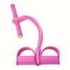 Home Gym Resistance Bands - 1Pc 4 Elastic Tubes, Suitable For Full Body Exercises, Abdominal Exercises, Rowing Machines And Fitness Equipment