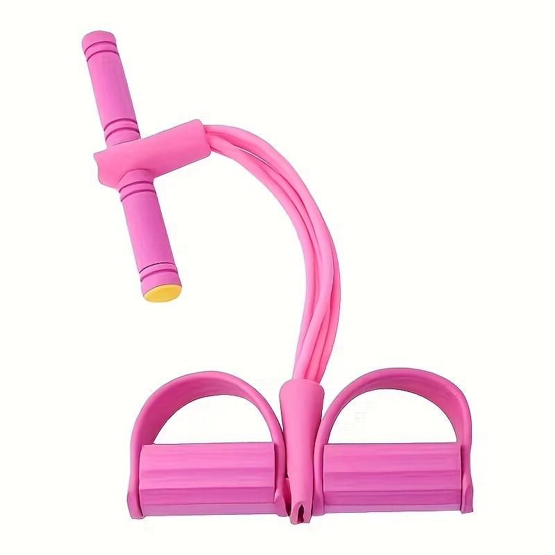 Home Gym Resistance Bands - 1Pc 4 Elastic Tubes, Suitable For Full Body Exercises, Abdominal Exercises, Rowing Machines And Fitness Equipment