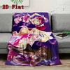 Lolirock 2D Flat Pattern Flannel Blanket High quality All Seasons Warmth and Comfort Perfect for Christmas Gifts.NMT0928109