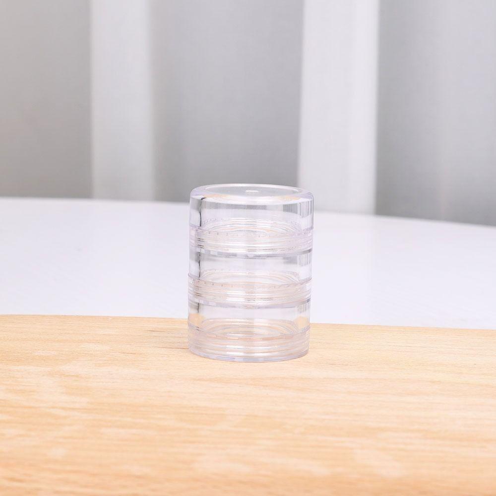 Многослойная вращающаяся пластиковая коробка для хранения ювелирных изделий, женская шкатулка для драгоценностей, настольный футляр для ювелирных изделий