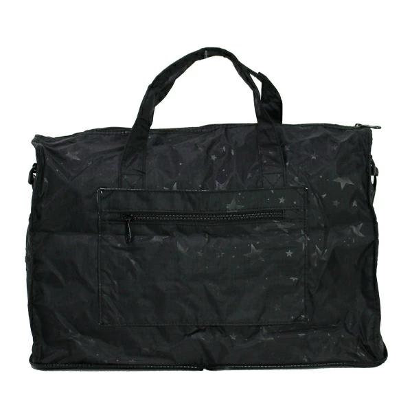 Складная сумка Snoopy Boston M Star, черная для путешествий SNOOPY