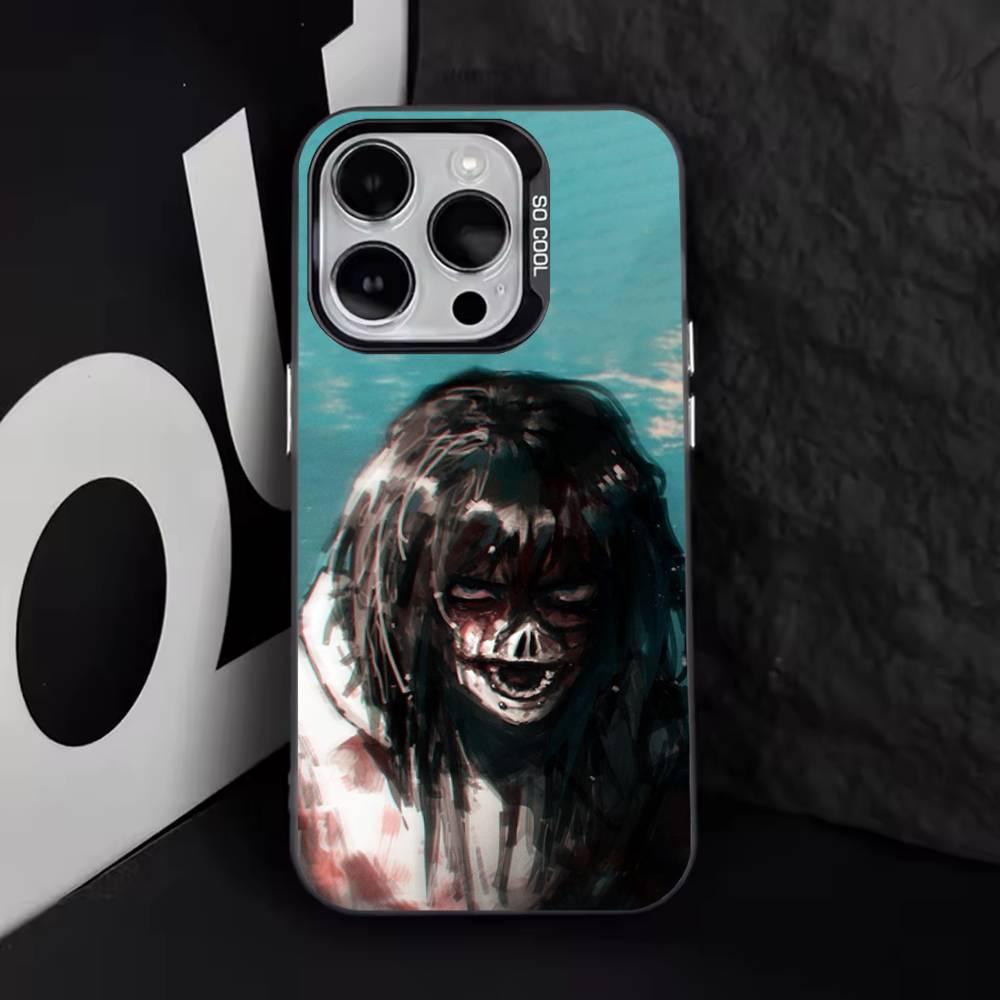 Жуткий городской убийца J-Jeff Для iPhone 11,12,13,14,15,16,17,Pro,Max,Plus,E,Air,Mini Чехол для телефона IMD Матовый черный