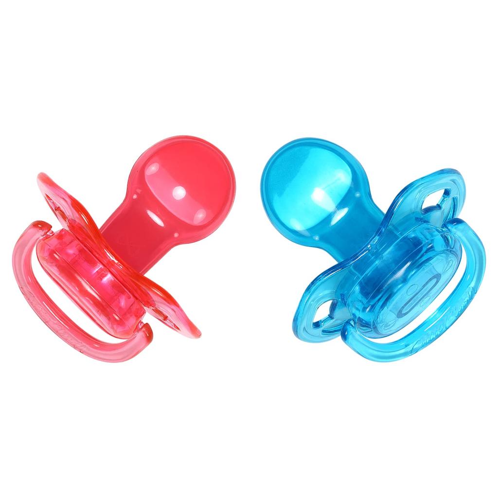 CutiePlusU Adult Large Butterfly for Adults of Blue Pacifier, Shape, [Pack 2] - Pink,