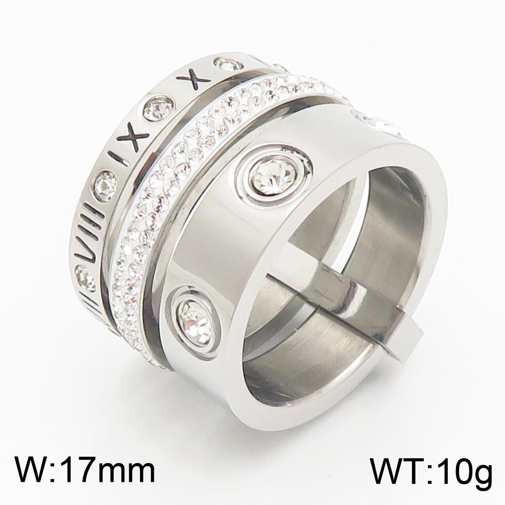 Kalen Европейский и Американский Стильный Многокольцевой из Нержавеющей Стали с Римскими Цифрами и Дизайном из Ракушек