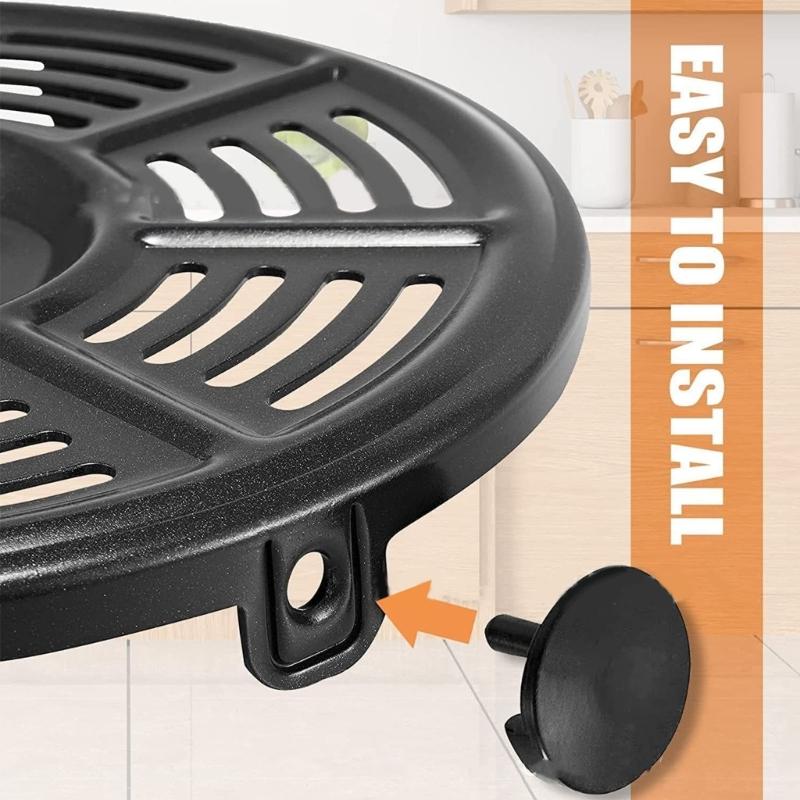 Резиновые защитные ножки для аэрофритюрницы, подходят для Instants-Vortex Air Fryer, пластины-гриля, профессиональные резиновые бамперы, силиконовые вкладки