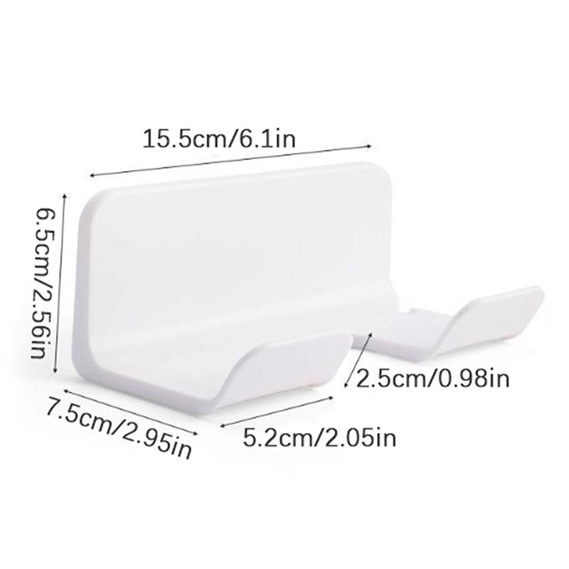 1 шт. настенный держатель для фена для ванной комнаты, полка для хранения в душе, самоклеящиеся пластиковые полки для организации туалета