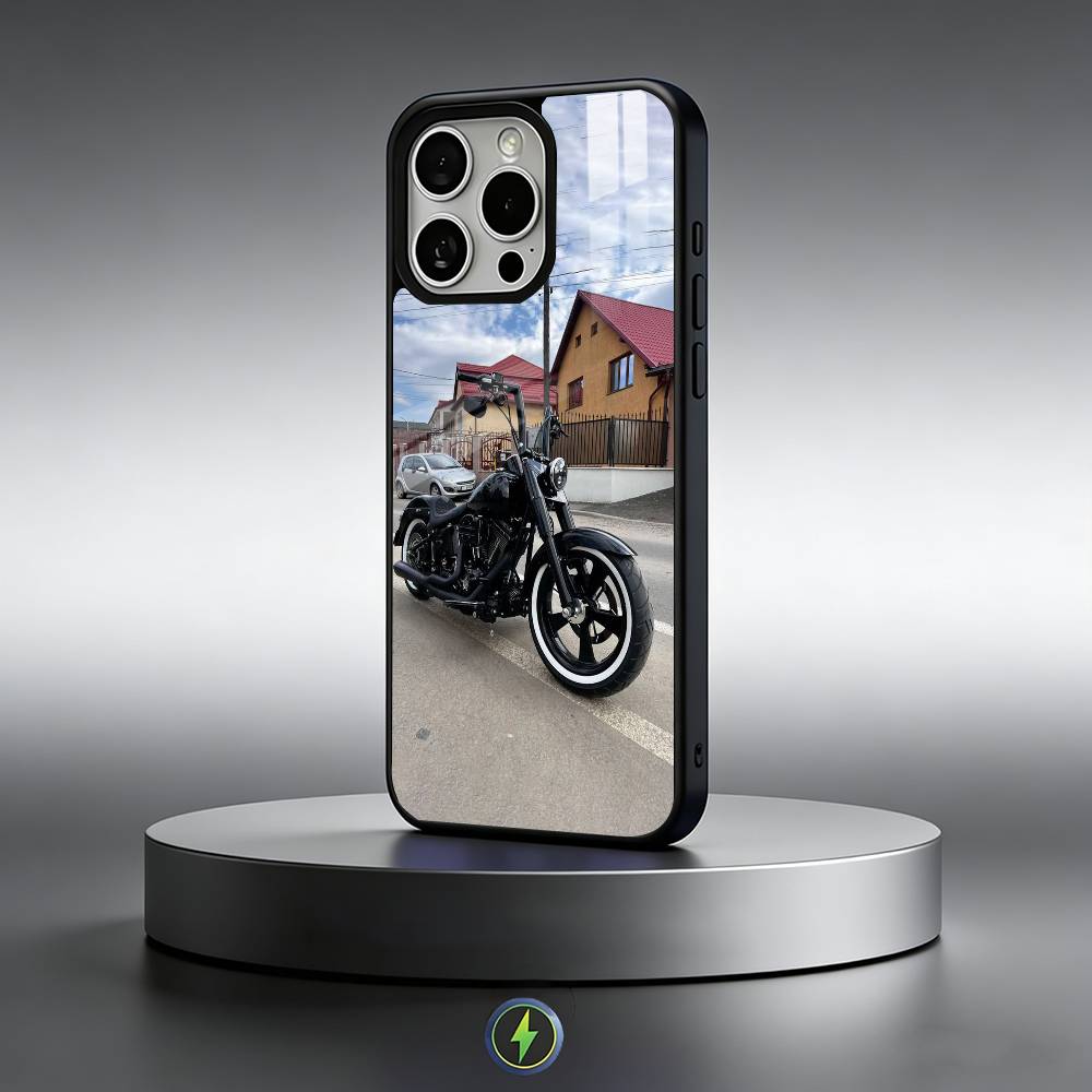 HD fat boy Phone Case For iPhone17,16,15,14,13,12,11 Plus,Pro Max Magnetic For Magsafe Wireless Charging