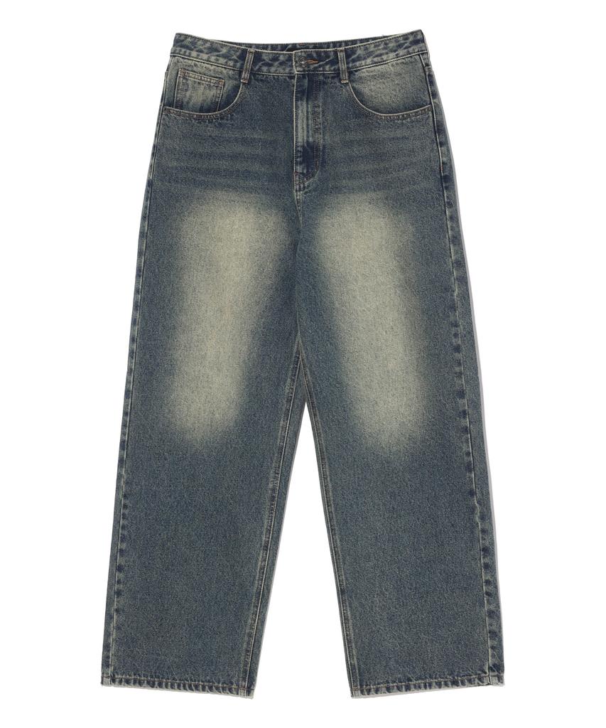 PENDULUM Curved Brush Denim Pants Lq5Du533_Dark Indigo