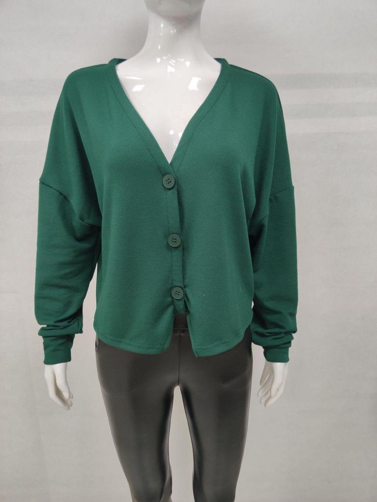 Женский свитер свободного покроя из трикотажного кардигана осень/зима 2020 года