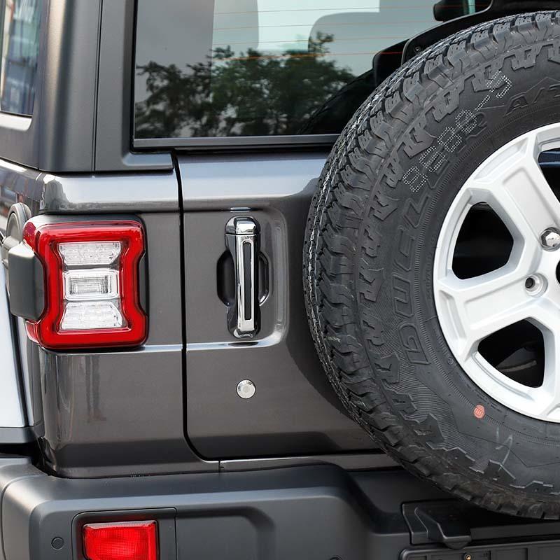 ABS ручка автомобиля наклейка в виде ракушки внешняя дверь чаша декоративная крышка для Jeep Wrangler JL 2018 Up 4-дверная версия Внешние аксессуары