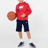 Nike Спортивная одежда, прямые детские шорты с логотипом, детские шорты, цвет «космический синий» 805450-478