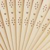 Wedding Chinese Style Solid Color Hand Held Fan Folding Paper Fan Dance Fan Photo Prop Tool
