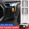 Suitable for 2022 2023 2024 Toyota Tundra headlight lower grille decorative intake grille modification accessories
