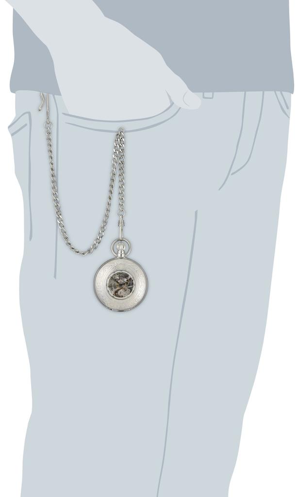 Карманные часы механические с ручным заводом [Charles Hubert, Paris] 3527-W мужские