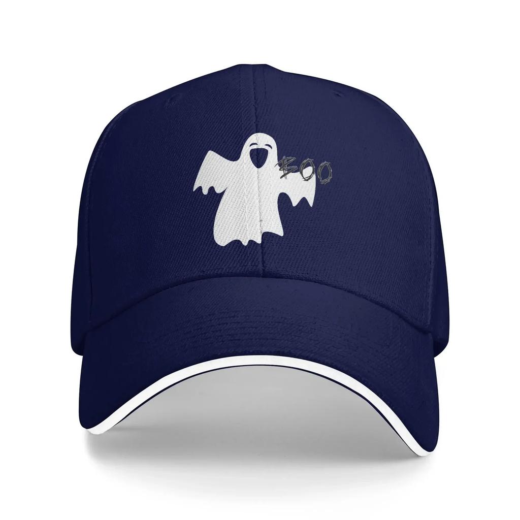 Ghost Of Disapproval Sun Baseball Cap Men Women Hand Letter Design Trucker Hat Adjustable Fashion Hunting Camping Snapback Cap