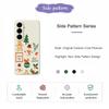 For Samsung Galaxy A56 5G Case Christmas Snowman Pattern Printing Straight Edge TPU Phone Back Cover