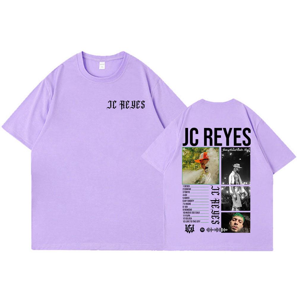 Rapper Jc Reyes Album Tour Graphic T Shirts Unisexs Women Hip Hop Fashion Tshirts 100 Cotton Casual Oversized Tshirt Streetwear