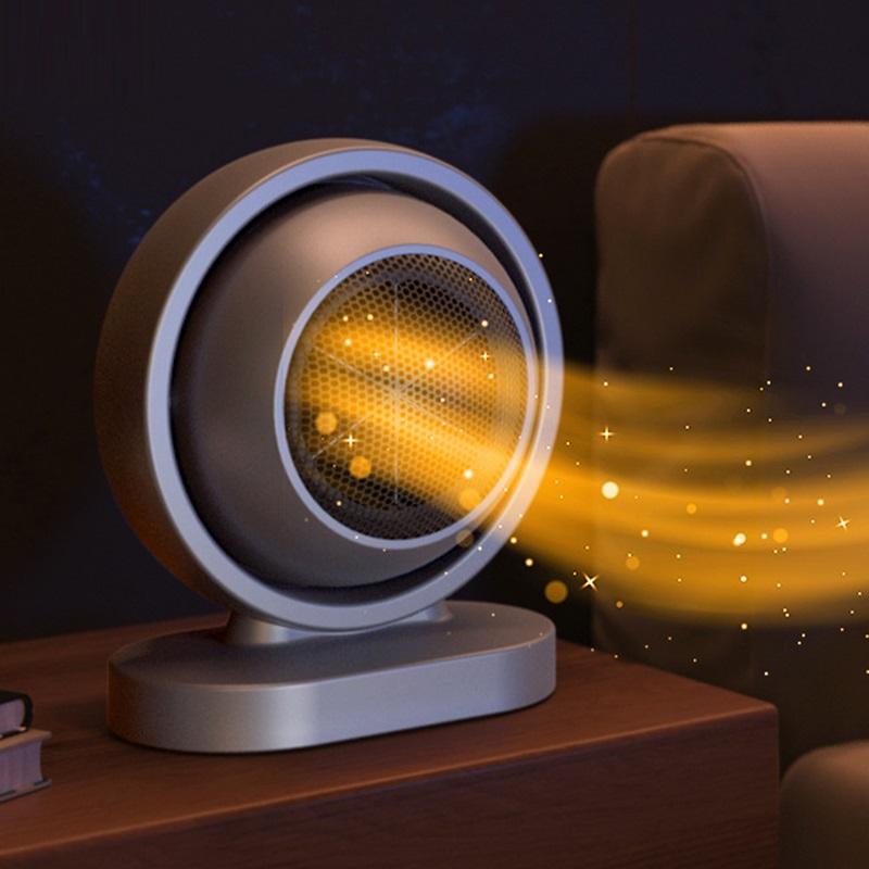 Вентилятор горячего воздуха Электрический обогреватель Отопительные вентиляторы Мини PTC Вентилятор Нагреватель Ванная комната Тепловентиляторы Портативный умный тепловентилятор для ванной комнаты Дома