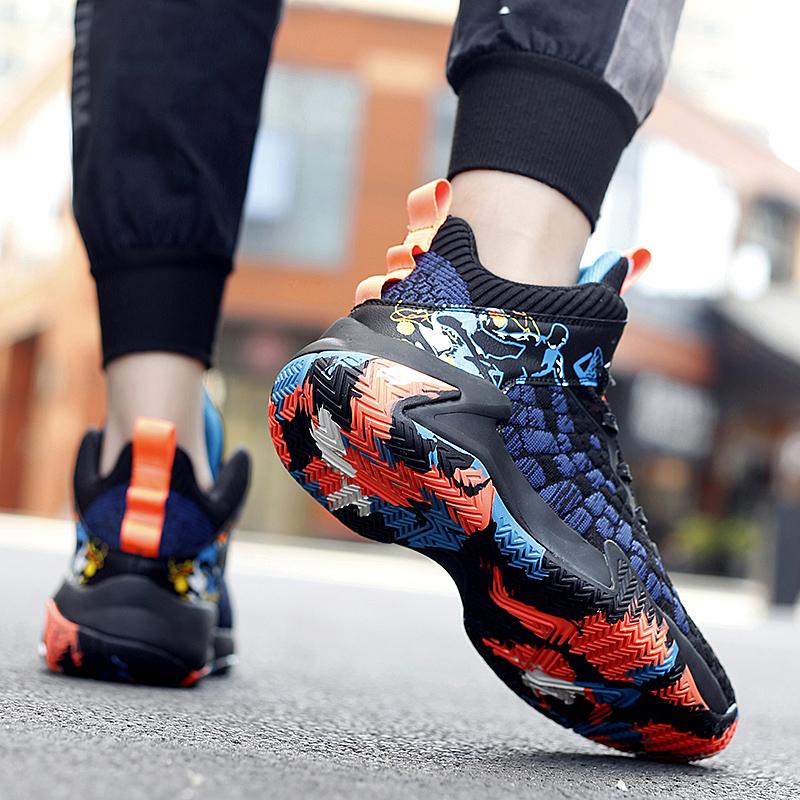 Мужские баскетбольные кроссовки с амортизацией, удобные баскетбольные кроссовки, молодежная обувь