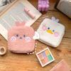 Cute Plush Sanitary Napkin Storage Bag Women Tampon Sanitary Pad Bag Small Cosmetic Bags Makeup Pouch Card Lipstick Organizer
