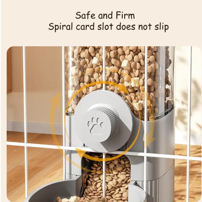 Подвесная поилка для клетки питомца, автоматический фонтанчик для воды для кошек и собак, кормушка для клетки, миска для корма для питомца