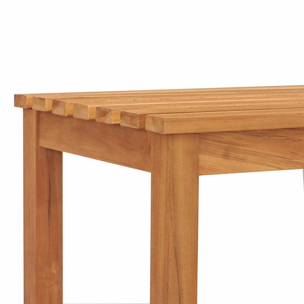 Vidaxl Ławka Ogrodowa, 180 Cm, Lite Drewno Tekowe