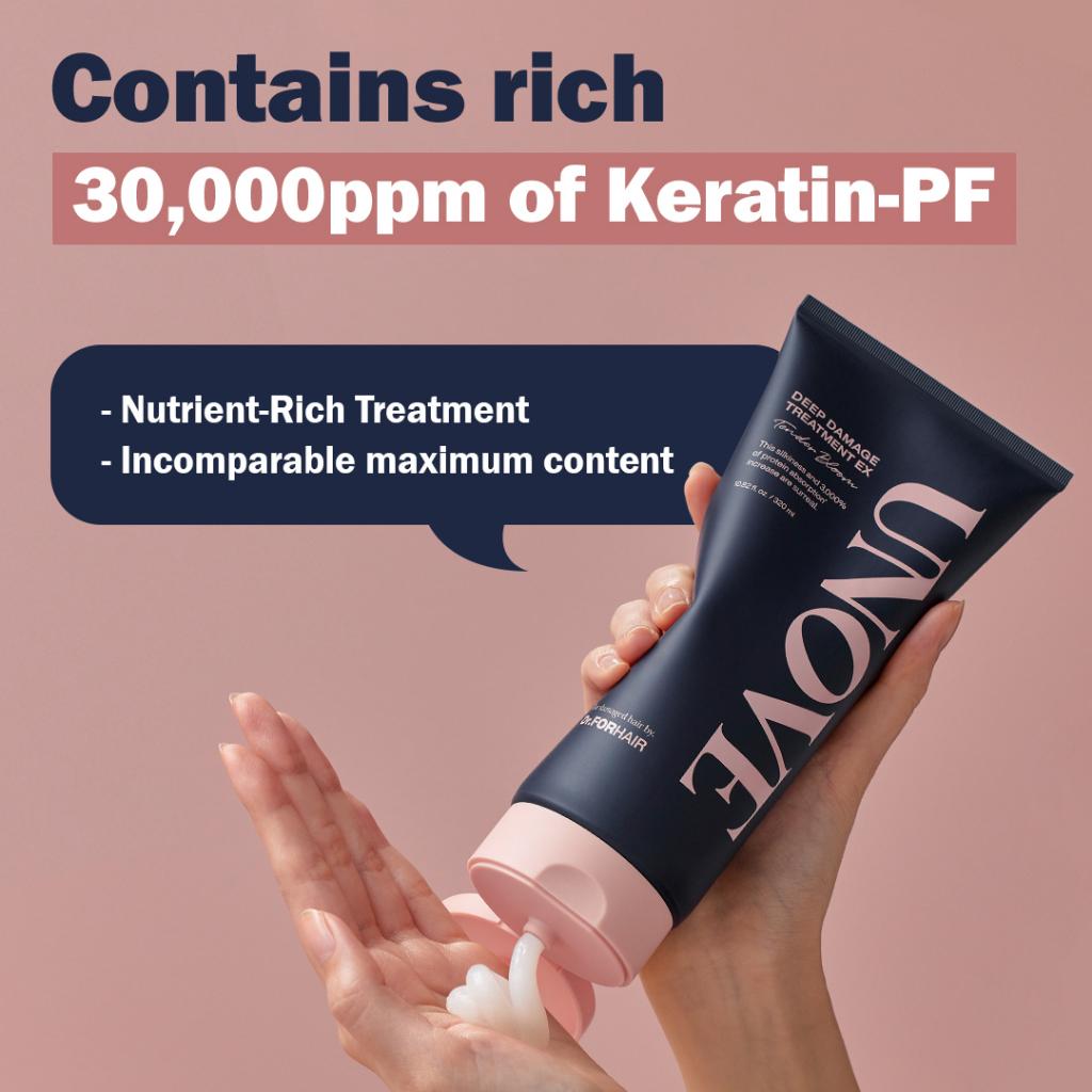 Unove УХОД ЗА ГЛУБОКИМ ПОВРЕЖДЕНИЕМ EX 320мл (Два аромата)