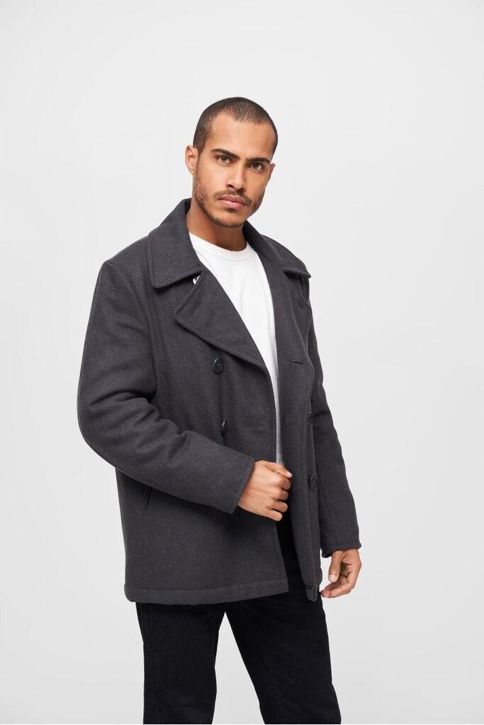 Демисезонная куртка Brandit Pea Coat (3109) anthracite