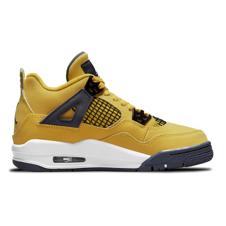 Jordan Детские кроссовки Air Jordan 4 Retro "Lightning 2021" 408452-700