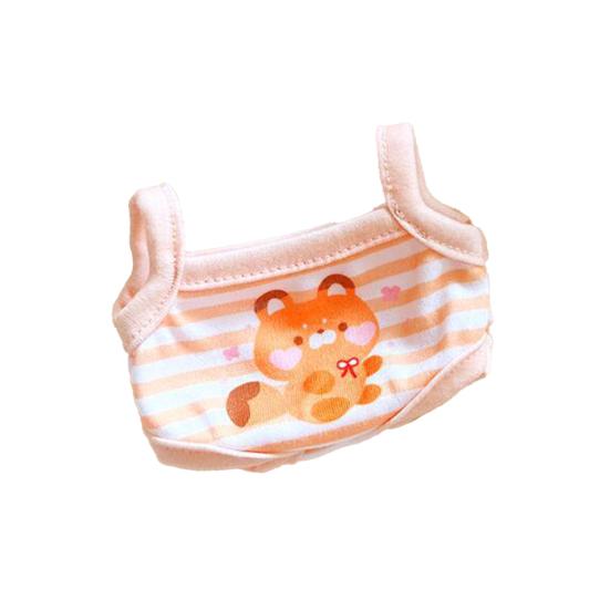 Милая очаровательная повседневная одежда легкая 20 см кукла-идол напечатанная одежда повседневная для наряда