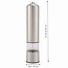 Viewable Electric Salt Pepper Grinder One Handed Operation Pepper Grinder  Kitchen