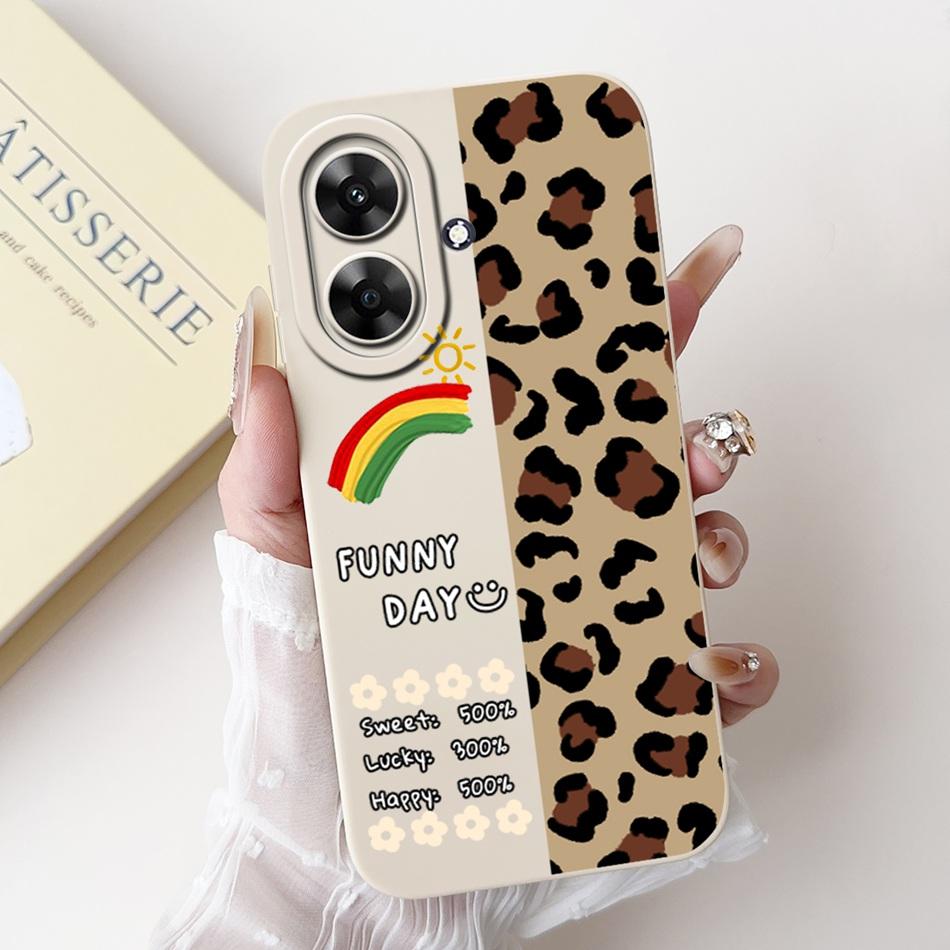 Для Realme Note 60 2024 Модный чехол с рисунком для Realme Note60 4G Мягкие силиконовые противоударные чехлы