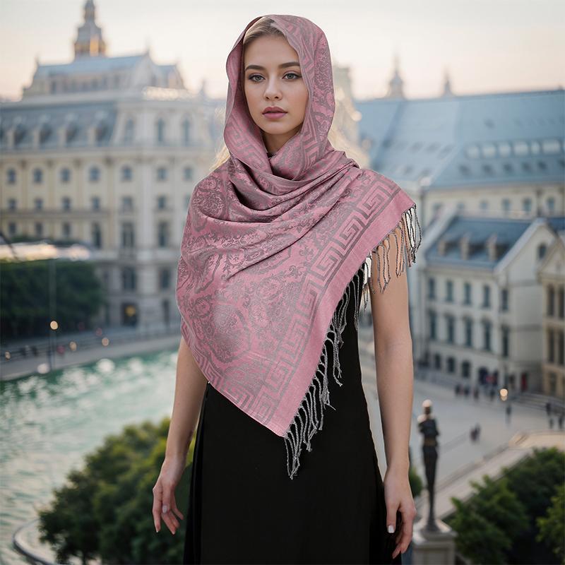 Luxury Thick Cashmere Scarf Women Print New Wraps Pashmina Travel Poncho Warm Blanket Winter Bufanda Shawl Female Stoles